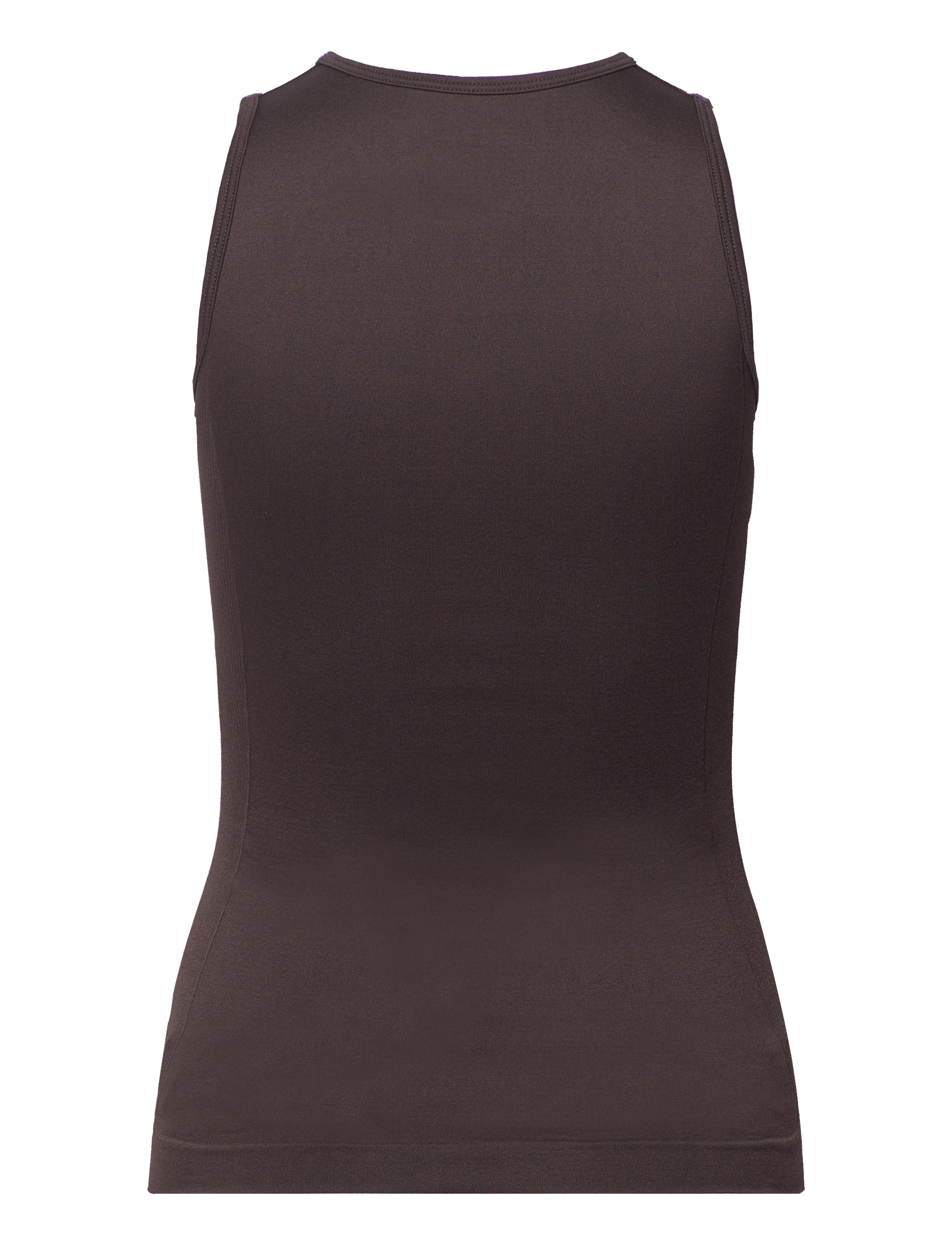 ZEBDIA - Women Seamless Tank Top "Rib" - lägsta priserna - black coffee - 2
