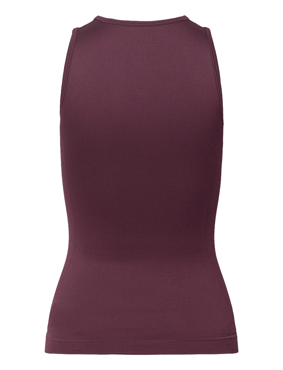 ZEBDIA - Women Seamless Tank Top "Rib" - mažiausios kainos - wine tasting - 2