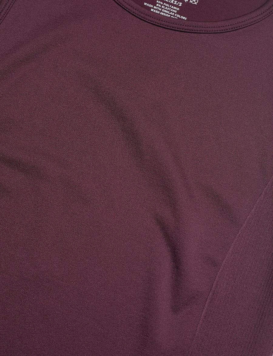ZEBDIA - Women Seamless Tank Top "Rib" - mažiausios kainos - wine tasting - 4