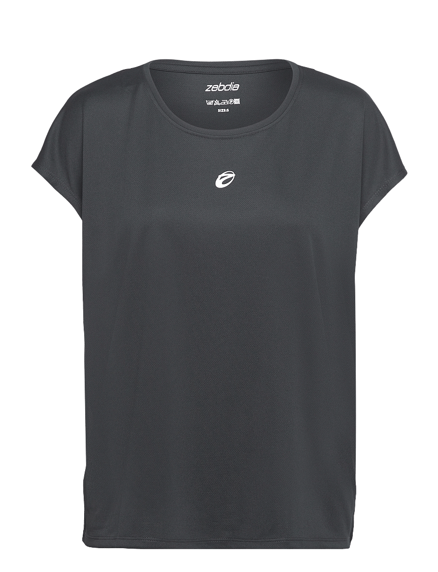 ZEBDIA - Women Loose Fit T-Shirt - t-shirty - black - 1