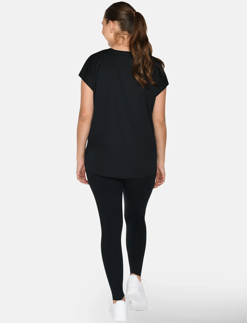 ZEBDIA - Women Loose Fit T-Shirt - t-shirts - black - 3