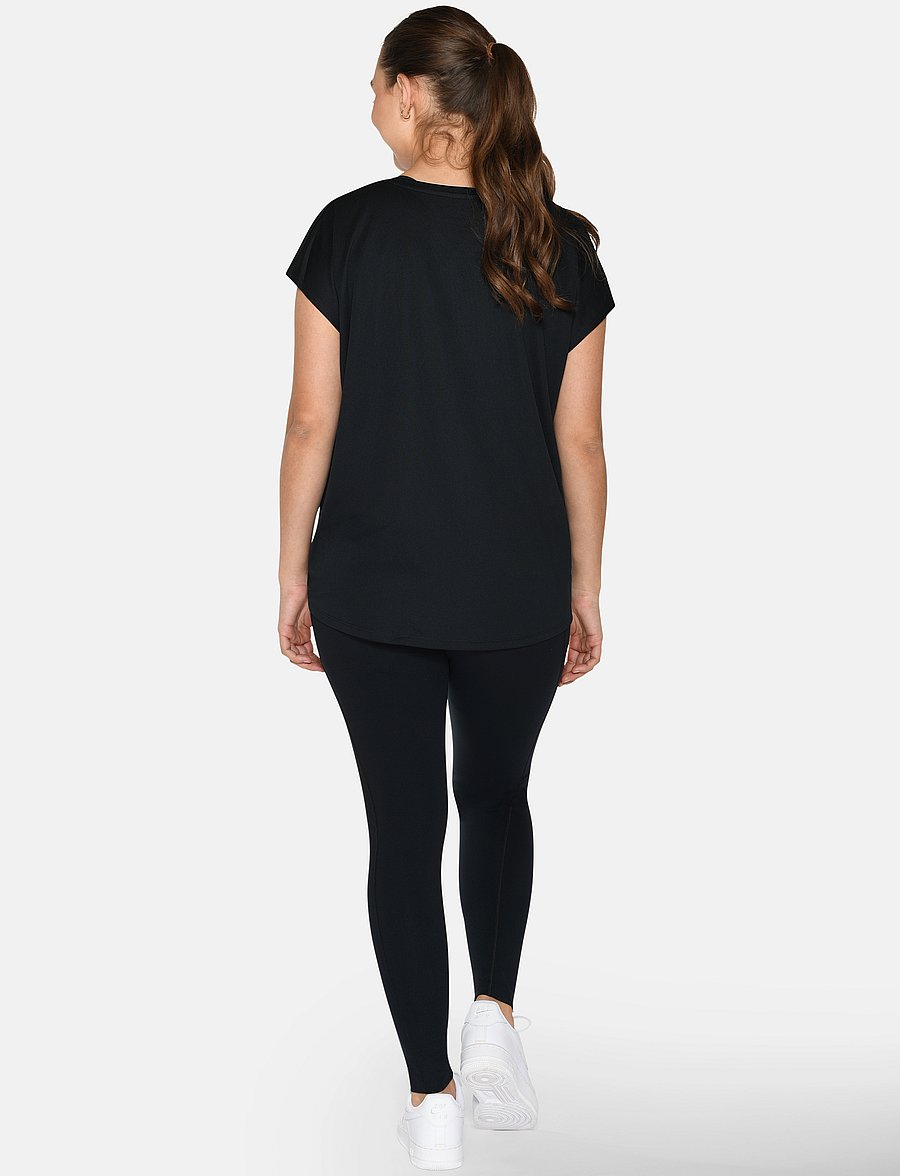 ZEBDIA - Women Loose Fit T-Shirt - t-shirty - black - 3