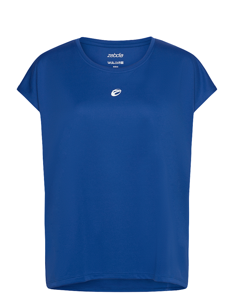 ZEBDIA - Women Loose Fit T-Shirt - t-shirts - cobalt - 1