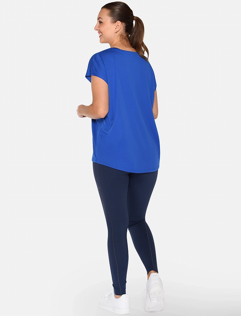 ZEBDIA - Women Loose Fit T-Shirt - t-shirts - cobalt - 3
