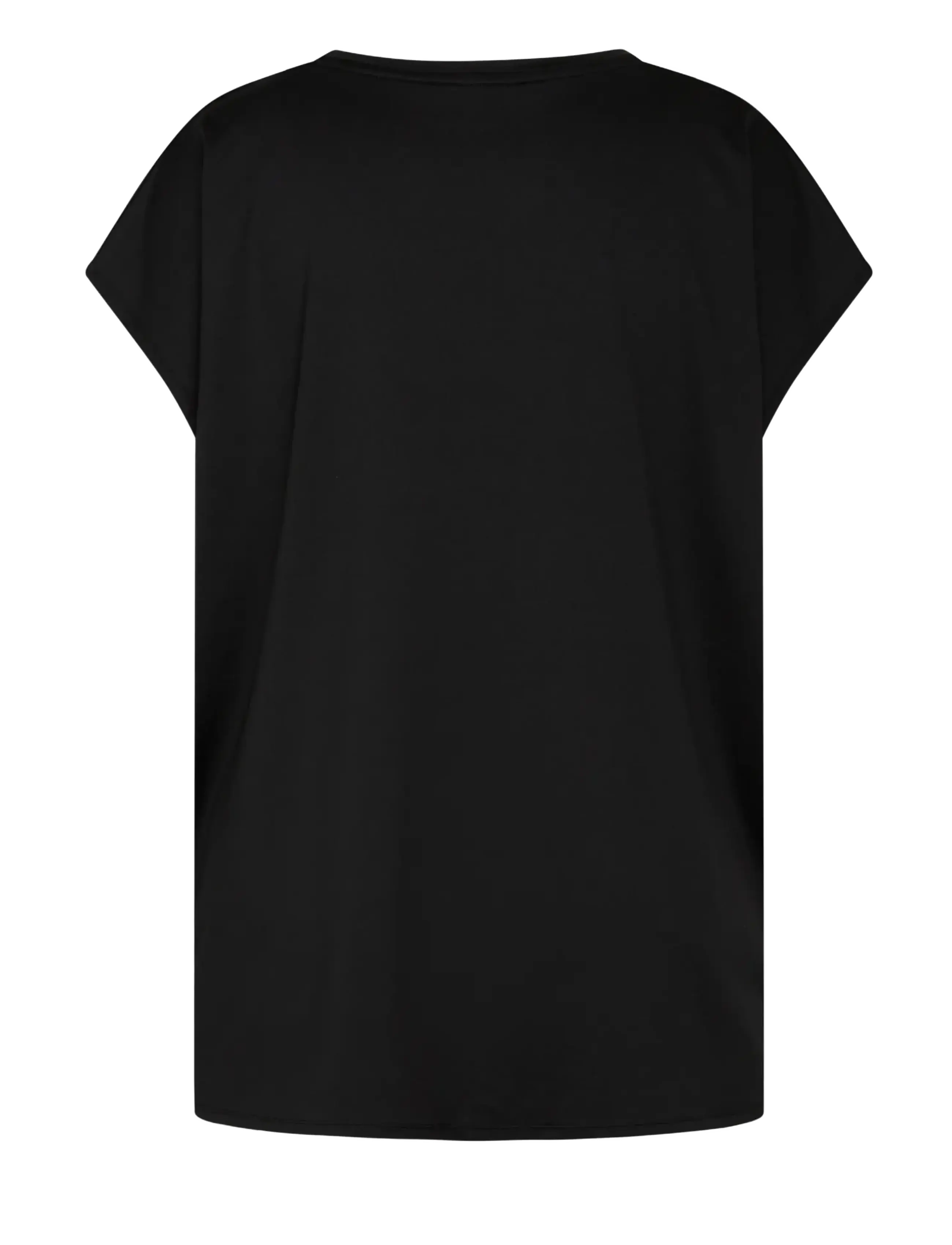 ZEBDIA - Women Loose Fit T-Shirt 2-Pack - t-shirts - black - 2