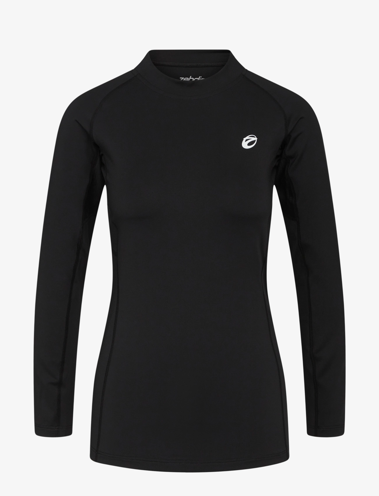 ZEBDIA Women L/S Baselayer - Funktionsunterwäsche - BLACK / black