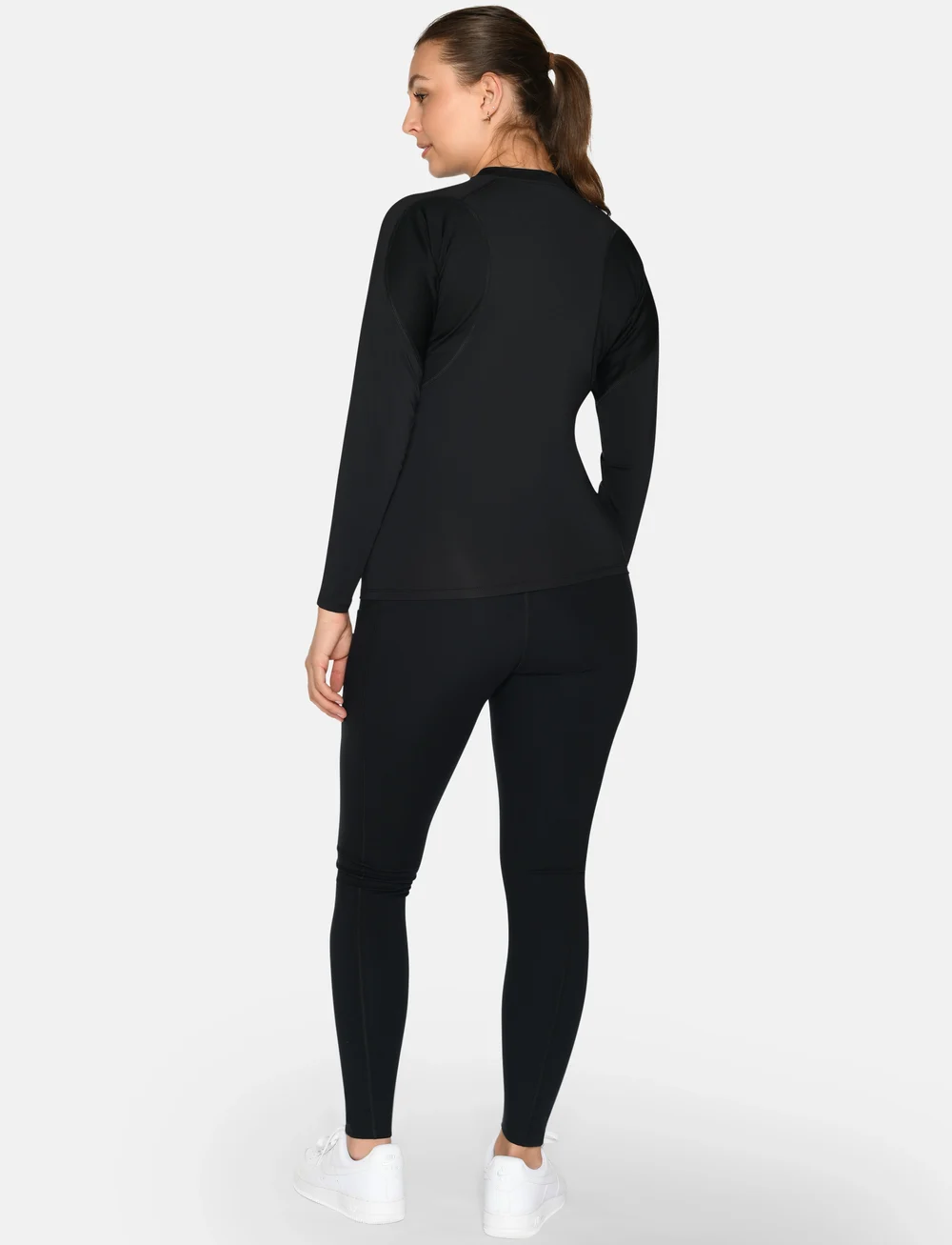 ZEBDIA - Women L/S Baselayer - funktionsunterwäsche - oberteile - black - 3