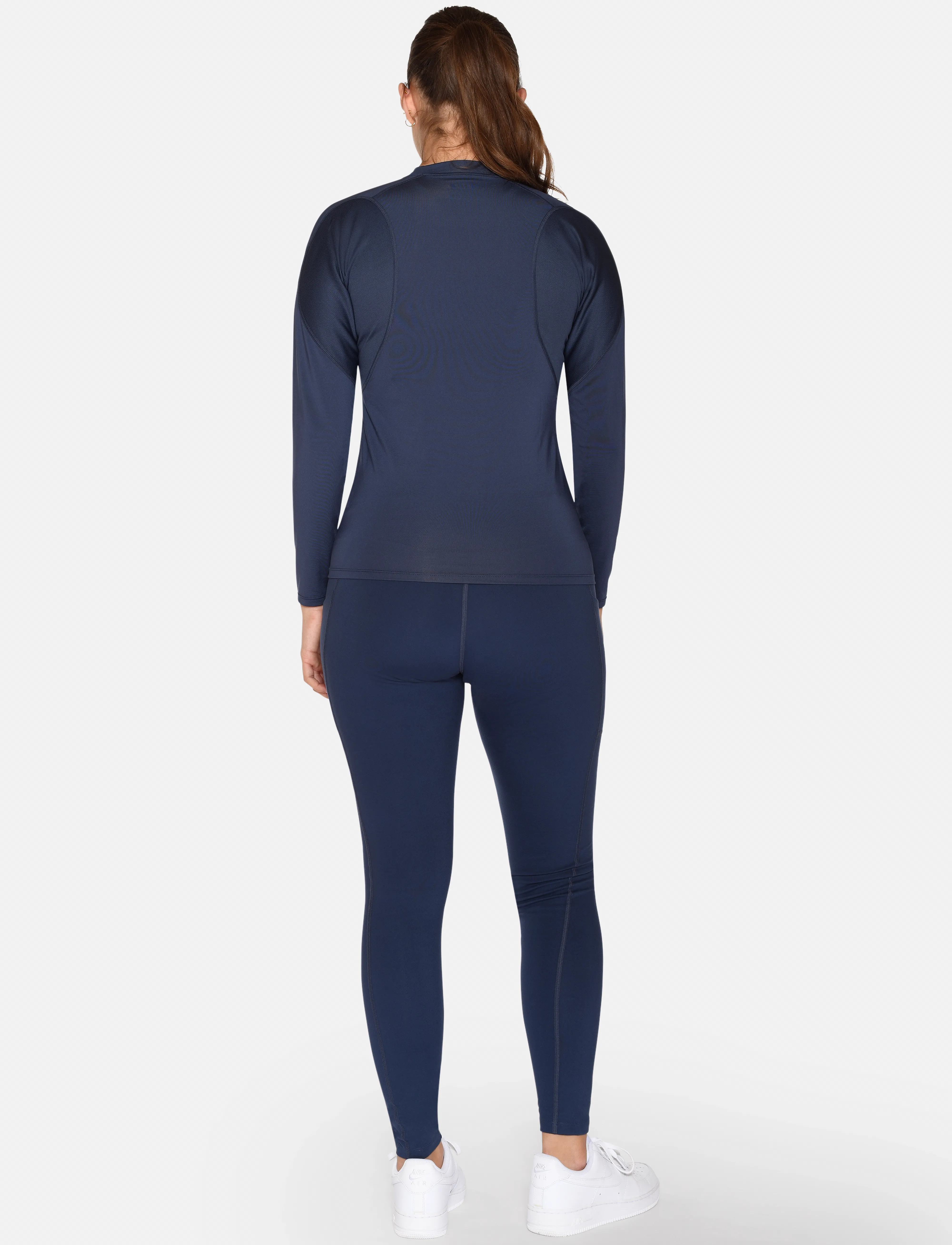 ZEBDIA - Women L/S Baselayer - aluskihina kantavad rõivad - navy - 3