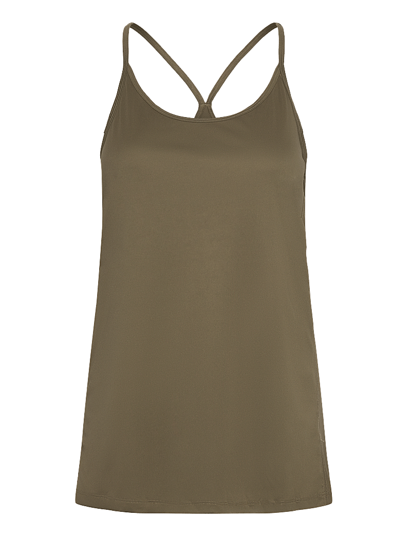 ZEBDIA - Women Sports Strap Top - toppar & t-shirts - army - 0