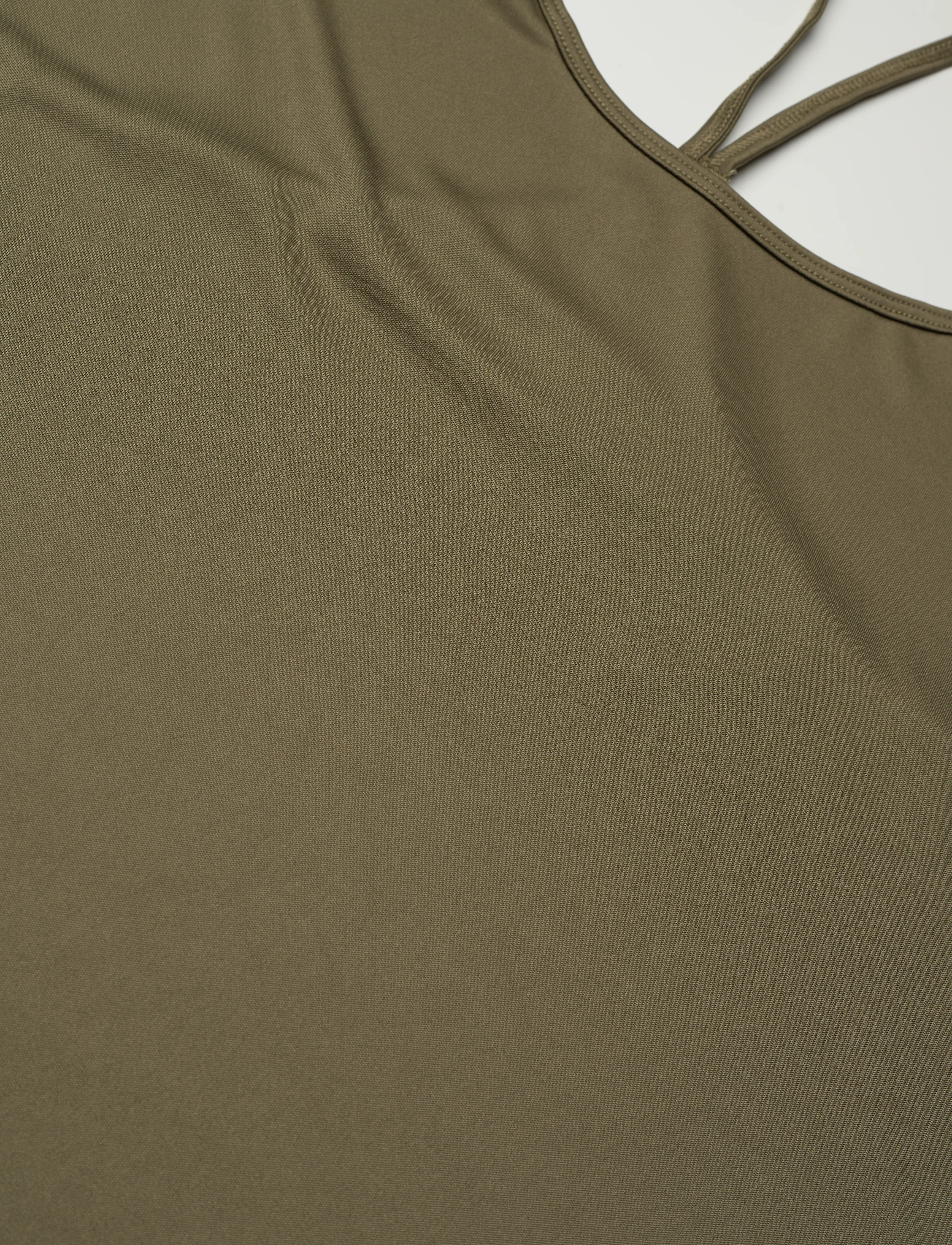 ZEBDIA - Women Sports Strap Top - toppe & t-shirts - army - 2