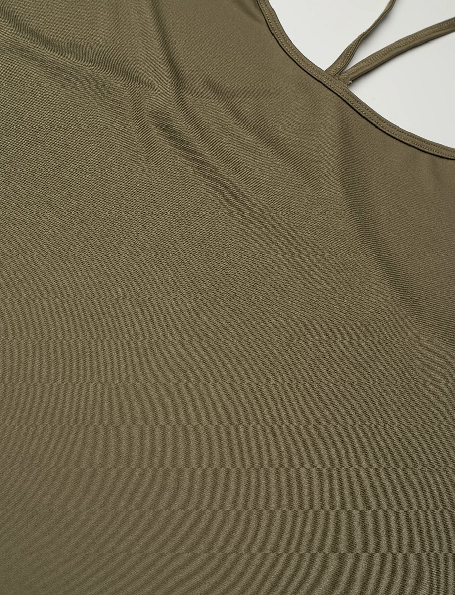 ZEBDIA - Women Sports Strap Top - Õlapaeltega pluusid - army - 2