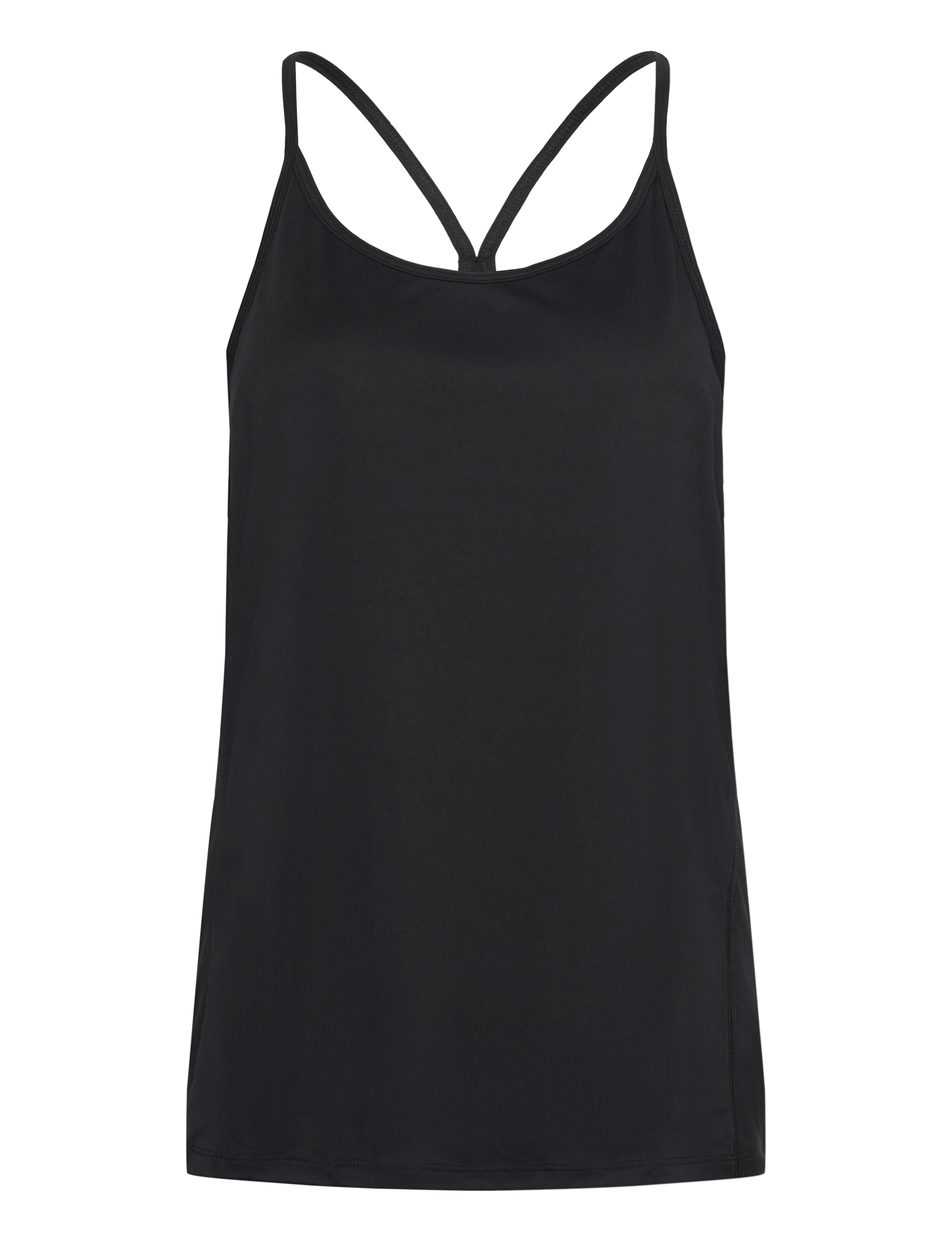 ZEBDIA Women Sports Strap Top, XXL, Oberteile & T-shirts, Schwarz - Sport Tank Oberteile, Frauen