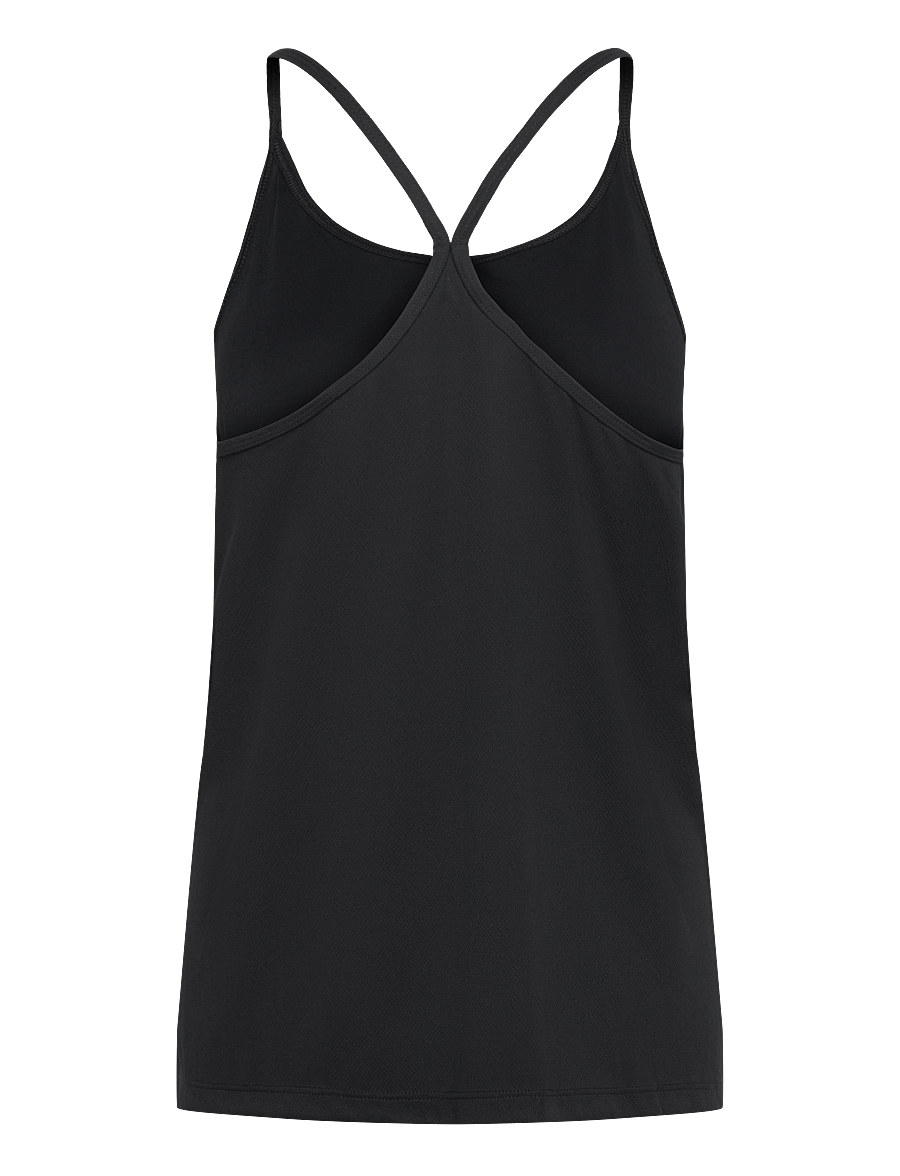 ZEBDIA - Women Sports Strap Top - Õlapaeltega pluusid - black - 1
