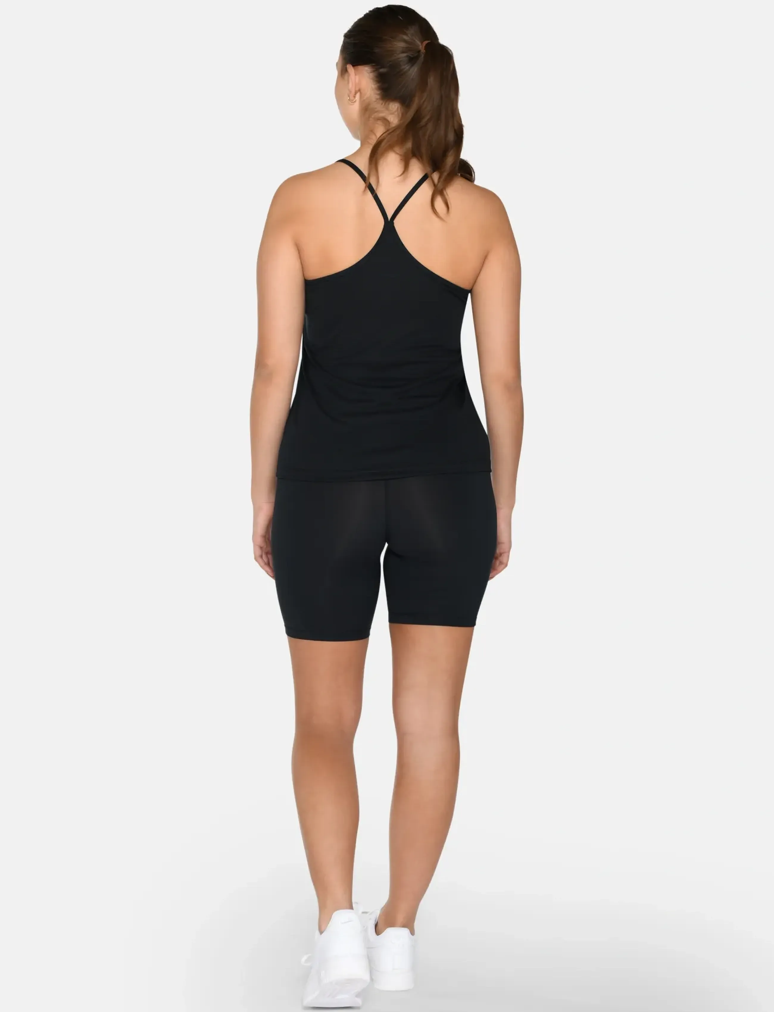 ZEBDIA - Women Sports Strap Top 2-Pack - tank tops - black - 4
