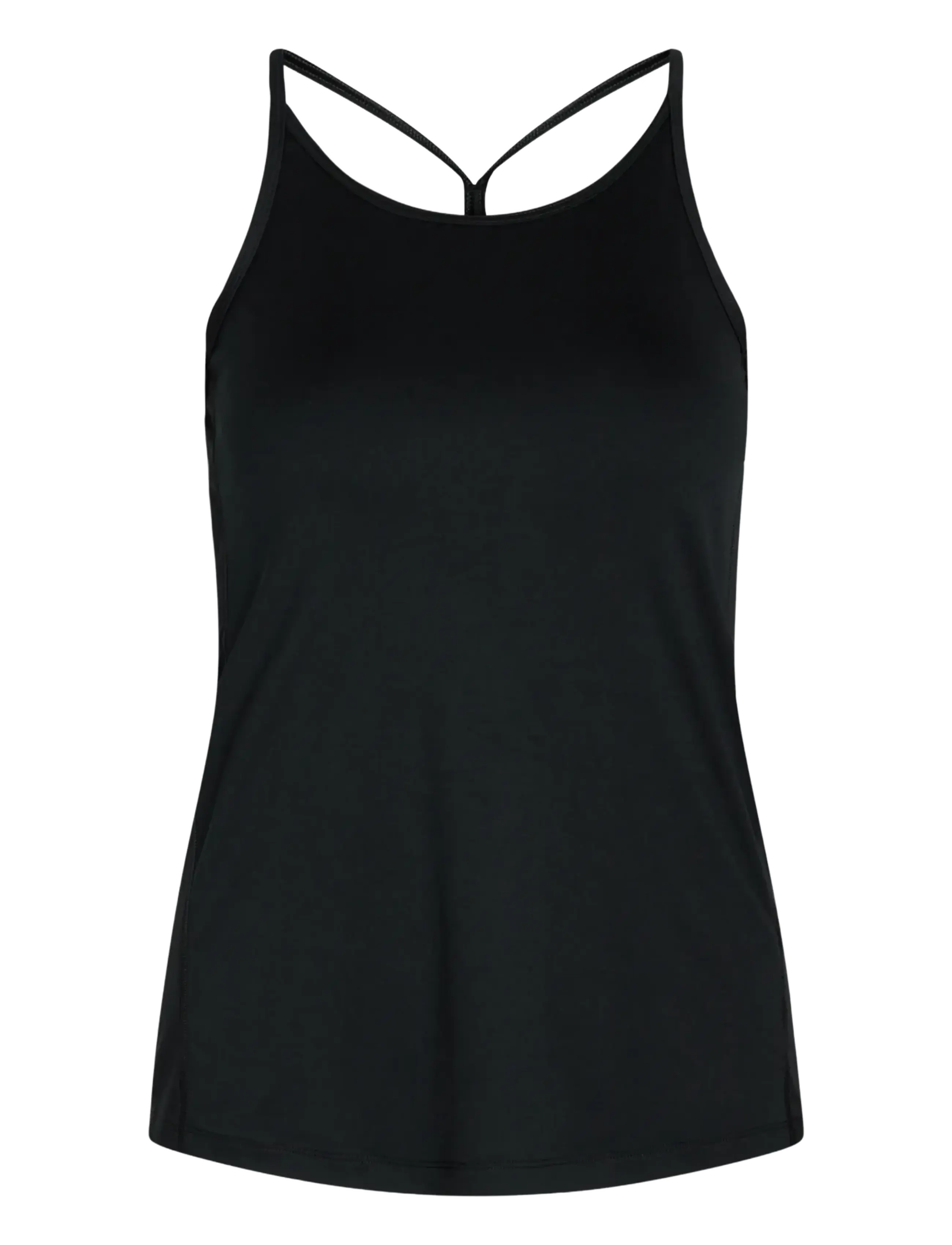 ZEBDIA - Women Sports Strap Top 2-Pack - tank tops - black - 3
