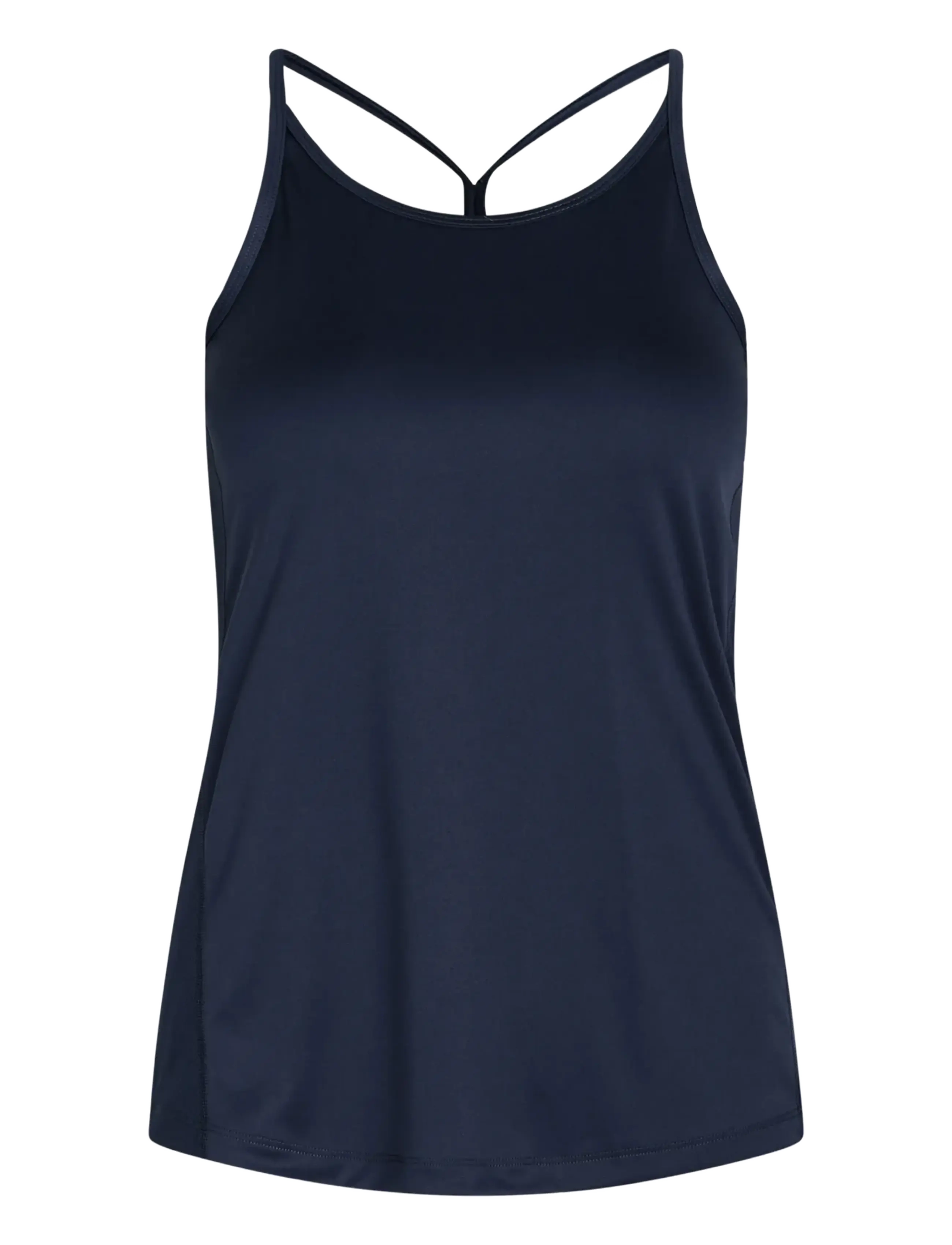 ZEBDIA - Women Sports Strap Top 2-Pack - toppar & t-shirts - navy - 2