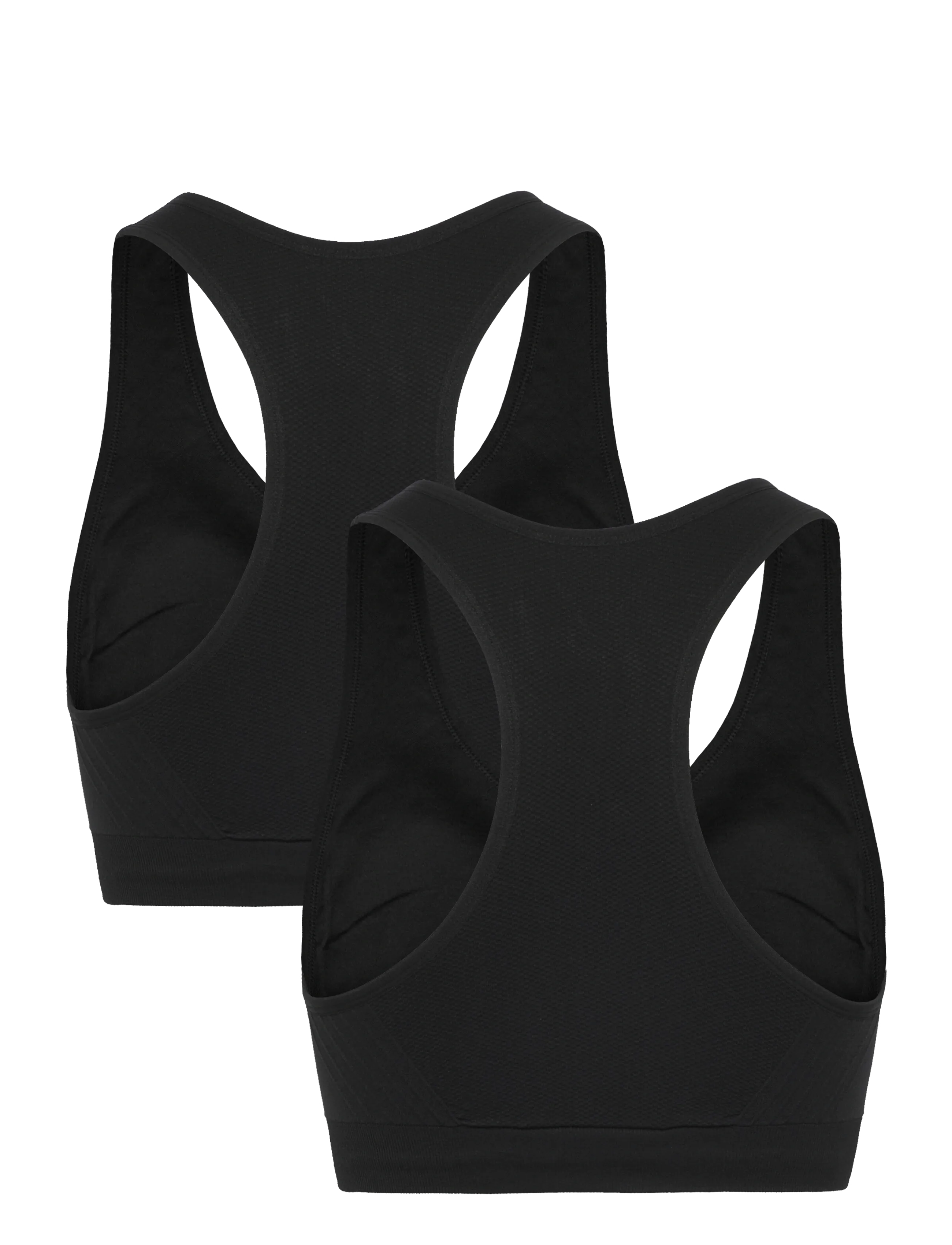 ZEBDIA - 2-PK Seamless Bra - die niedrigsten preise - black - 2