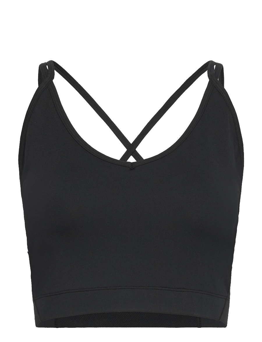 ZEBDIA - Sports Bra w. Slim Strap - urheiluliivit - black - 0