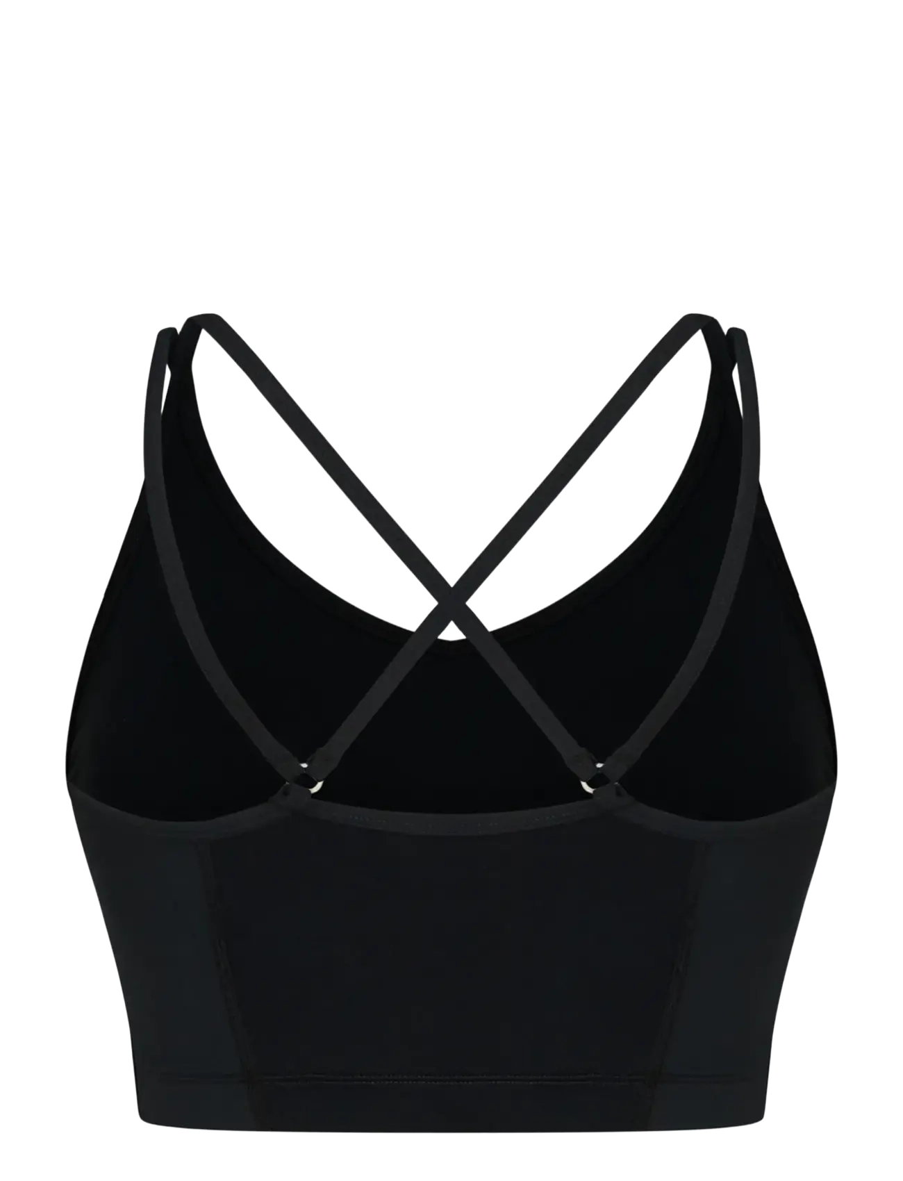 ZEBDIA - Sports Bra w. Slim Strap 2-Pack - sports-bh'er - black - 2