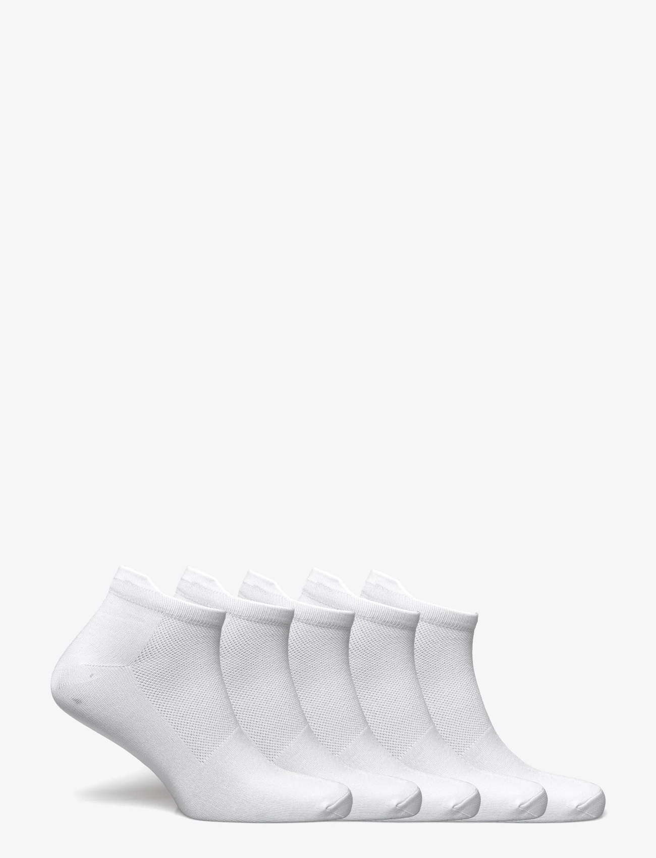 ZEBDIA - 5-PK Ancle Running Socks - alhaisimmat hinnat - white - 1