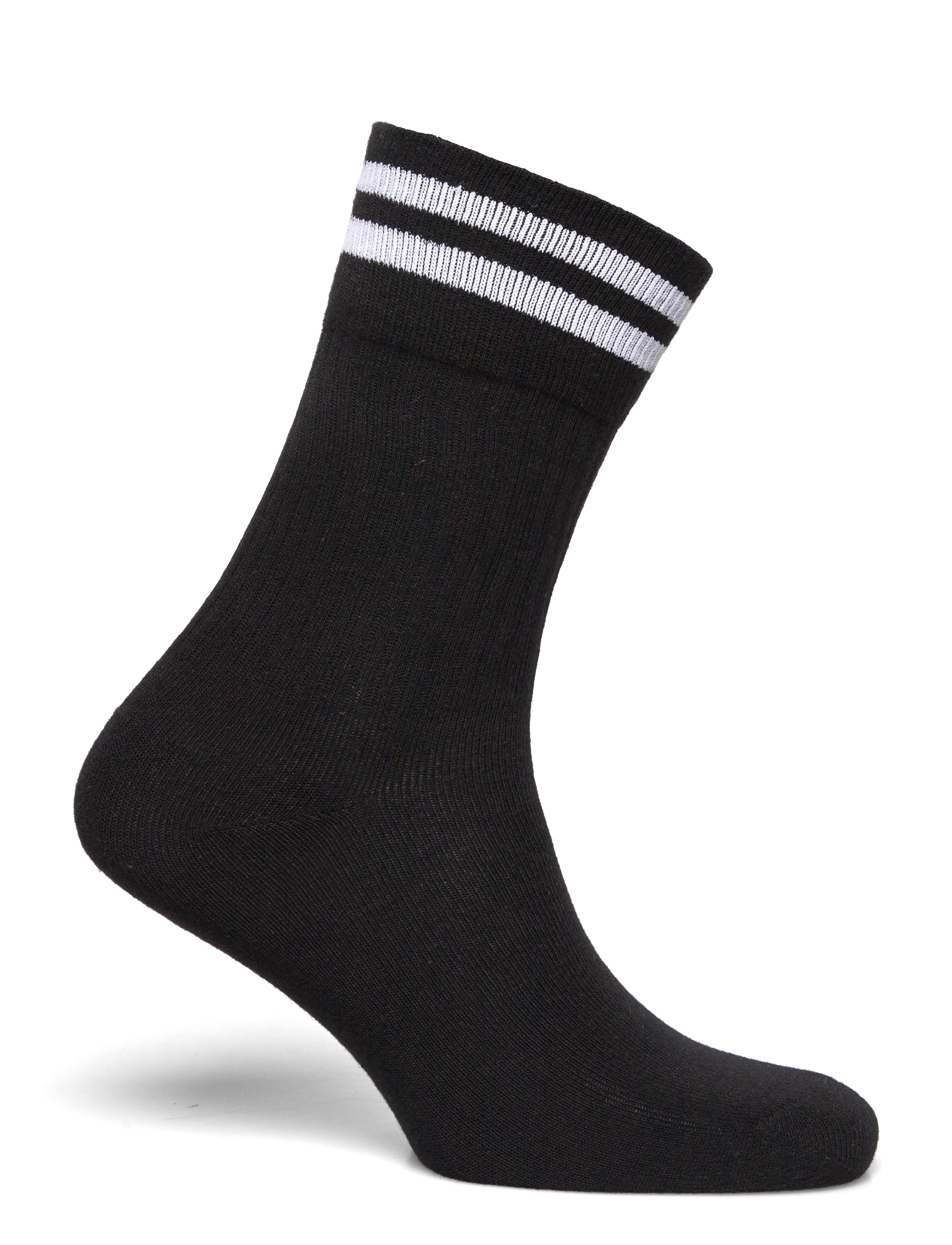 ZEBDIA - 5-PK Tennis Socks with Stripes - sportstrømper - black - 3