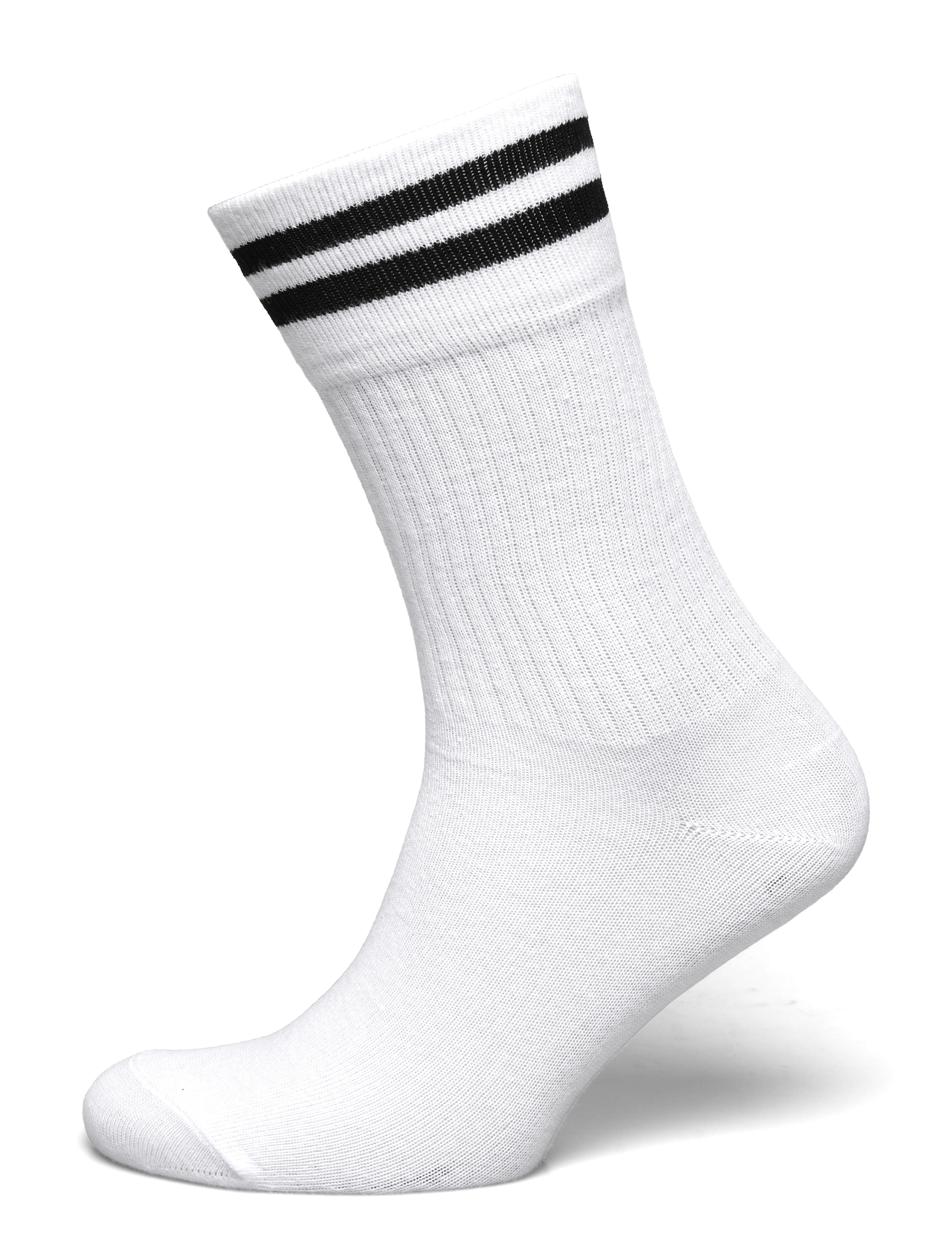 ZEBDIA - 5-PK Tennis Socks with Stripes - spordisokid - white - 2