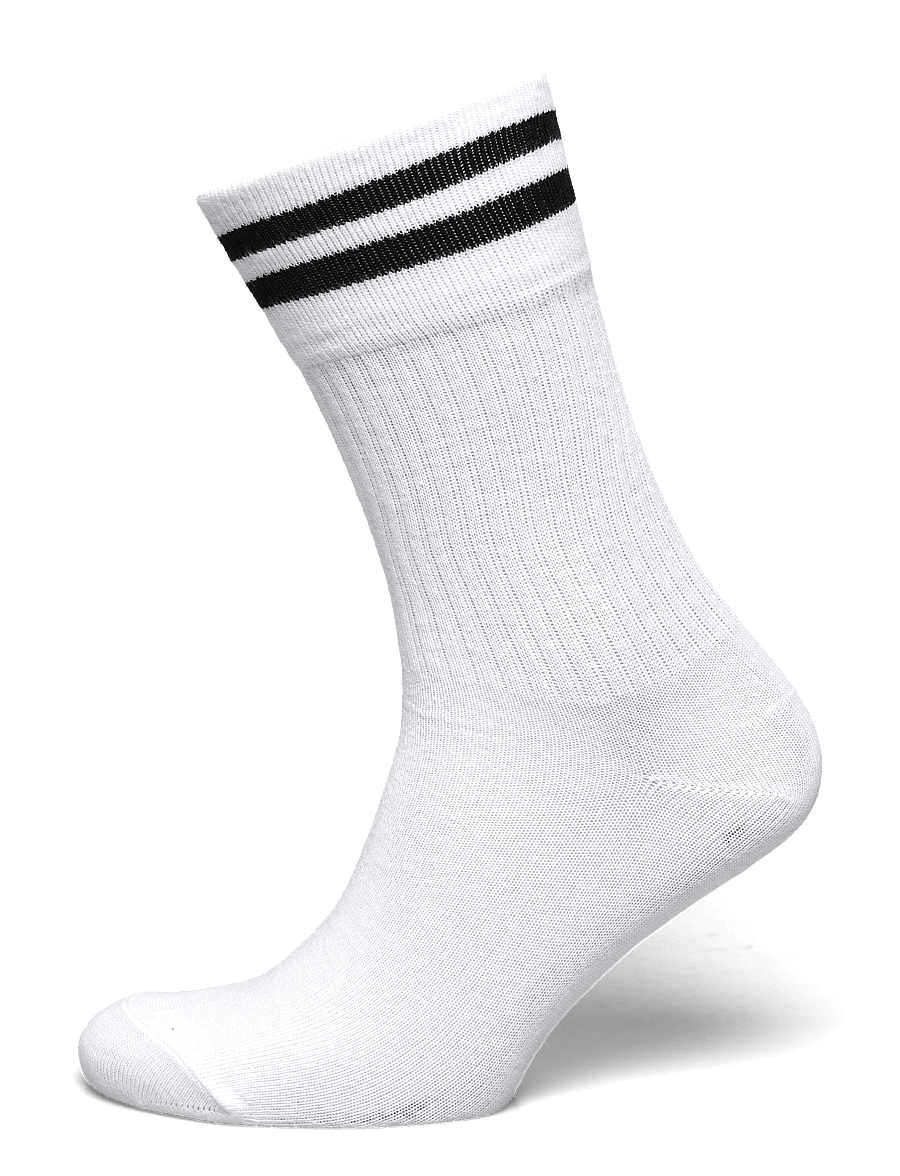 ZEBDIA - 5-PK Tennis Socks with Stripes - sporta zeķes - white - 2