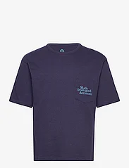 Zen Running Club - MFGD Pocket Tee - t-shirts & tops - evening blue - 0