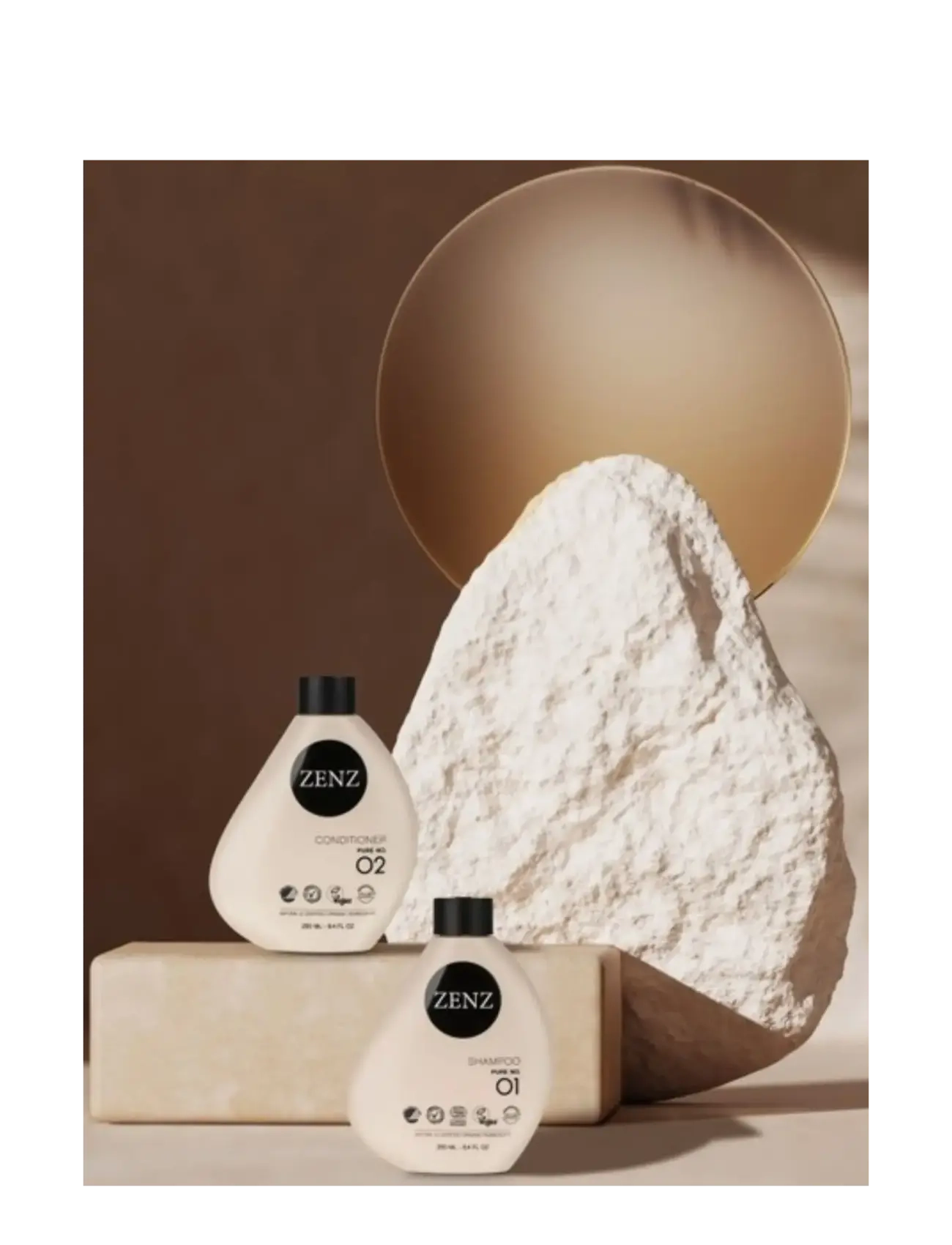 ZENZ - Pure 01 Shampoo 250 ML - hårpleje - clear - 1