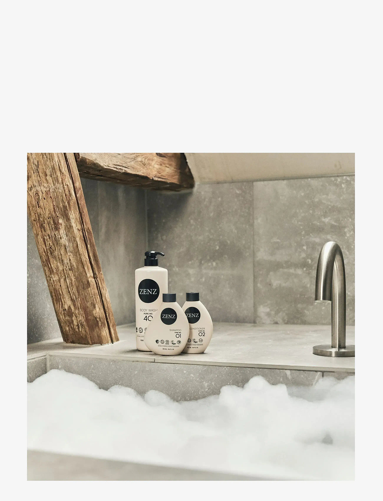 ZENZ - Pure 01 Shampoo 250 ML - julegaver under 300kr - clear - 3