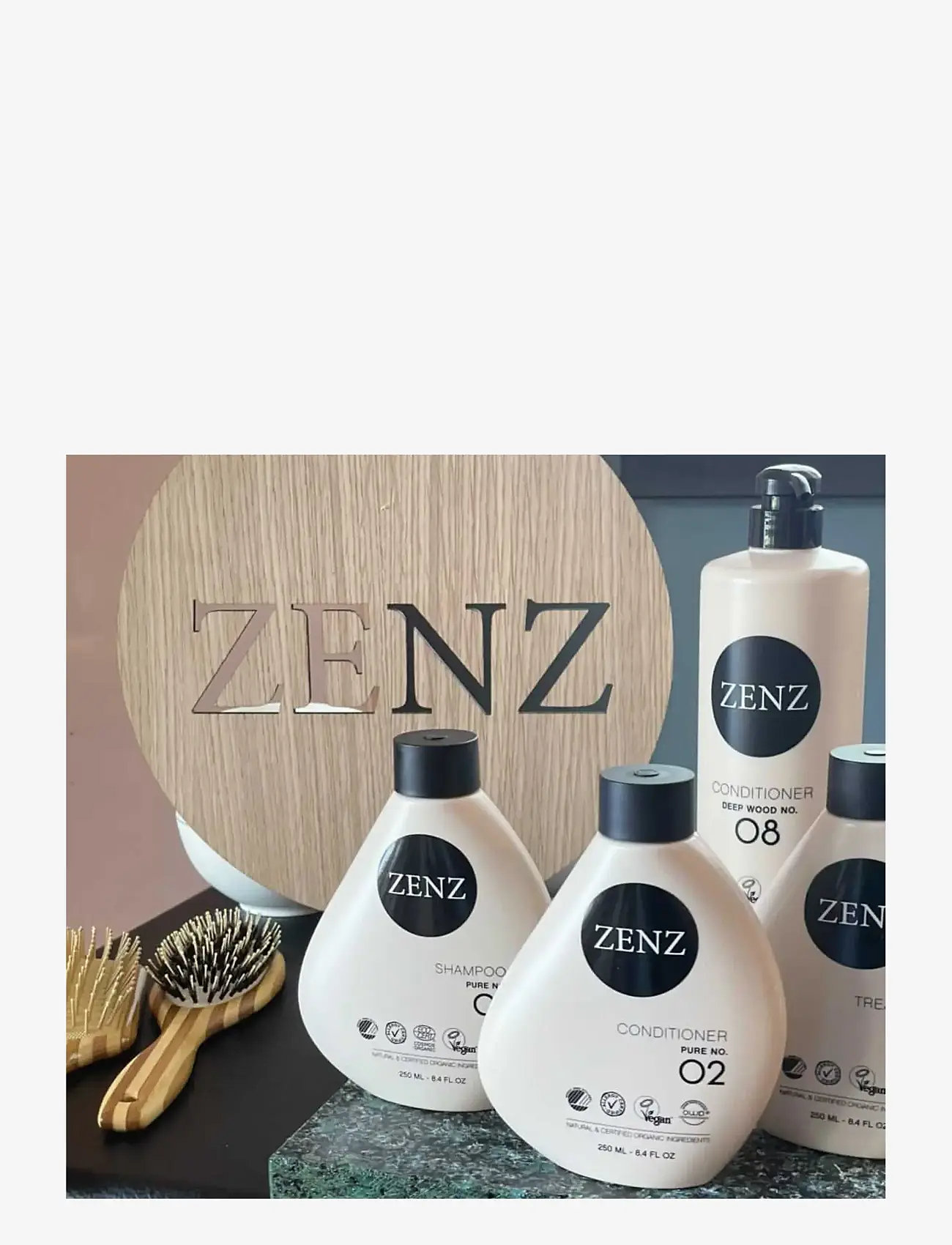 ZENZ - Pure 01 Shampoo 250 ML - julegaver under 300kr - clear - 4