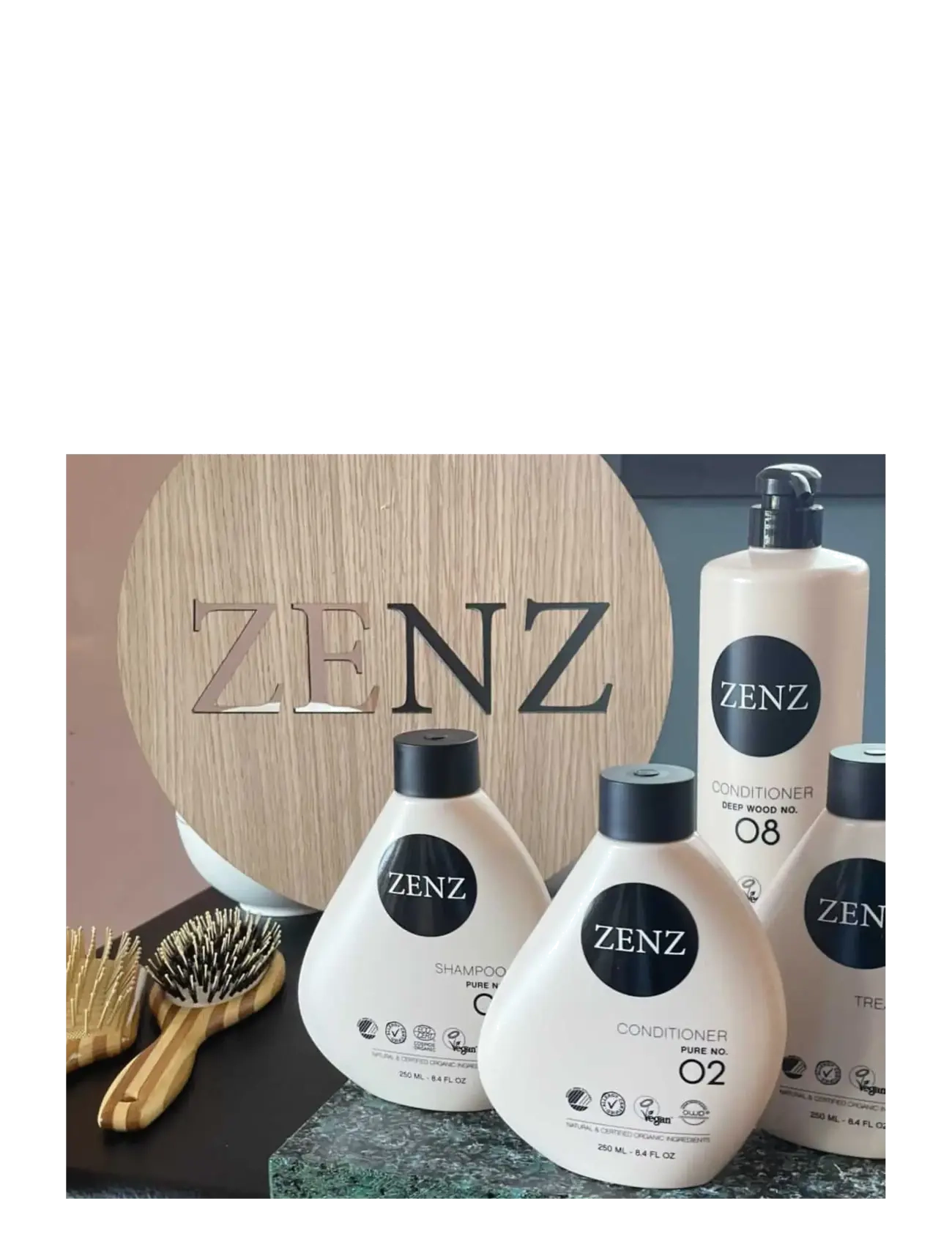 ZENZ - Pure 01 Shampoo 250 ML - hårpleje - clear - 4