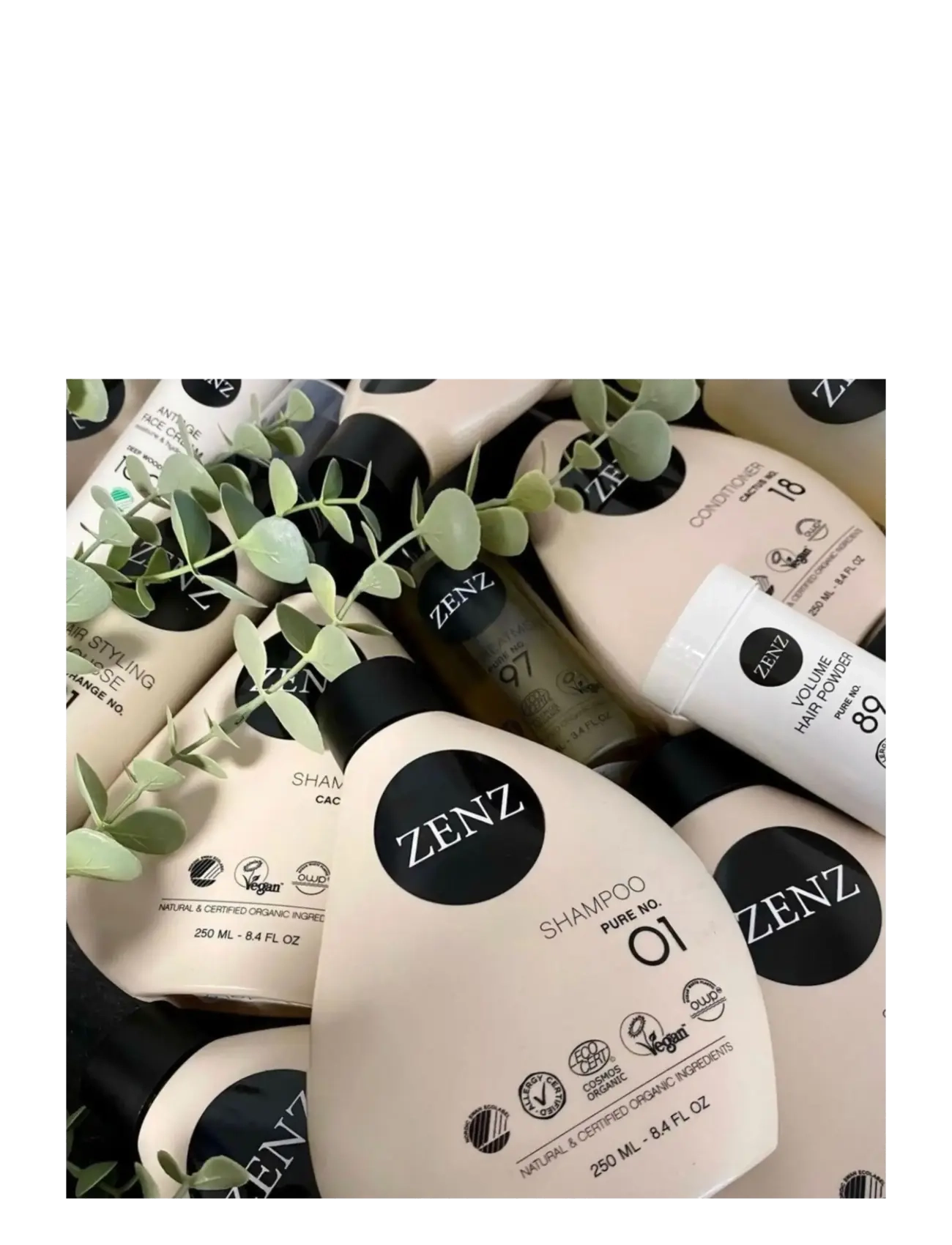 ZENZ - Pure 01 Shampoo 250 ML - hårpleje - clear - 5