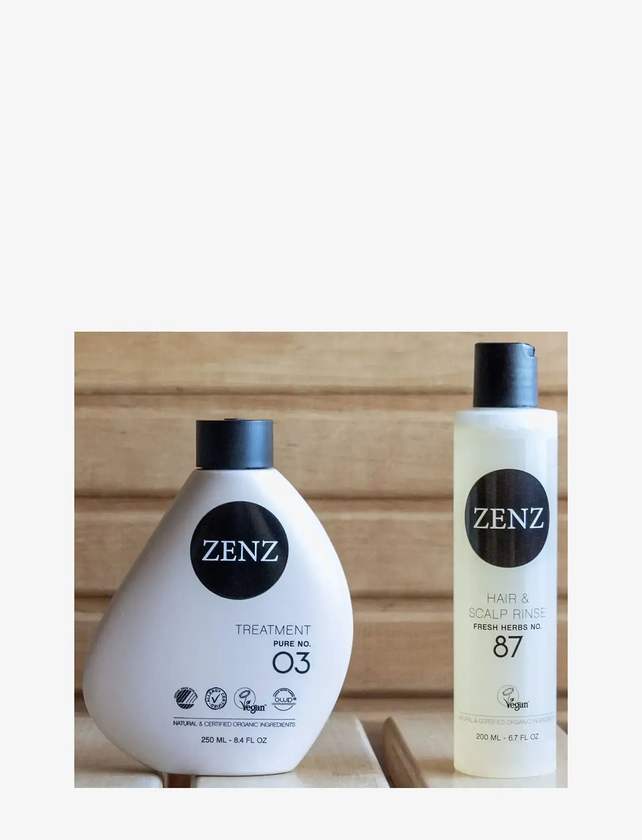 ZENZ - Pure 03 Treatment 250 ML - hiusten tehohoidot - clear - 3