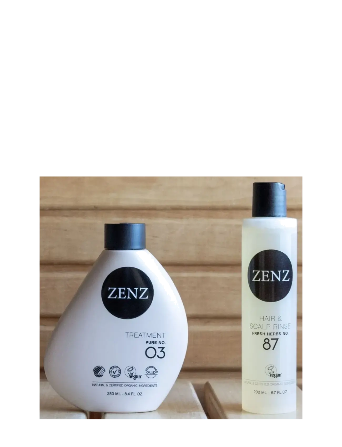 ZENZ - Pure 03 Treatment 250 ML - hiusten tehohoidot - clear - 3