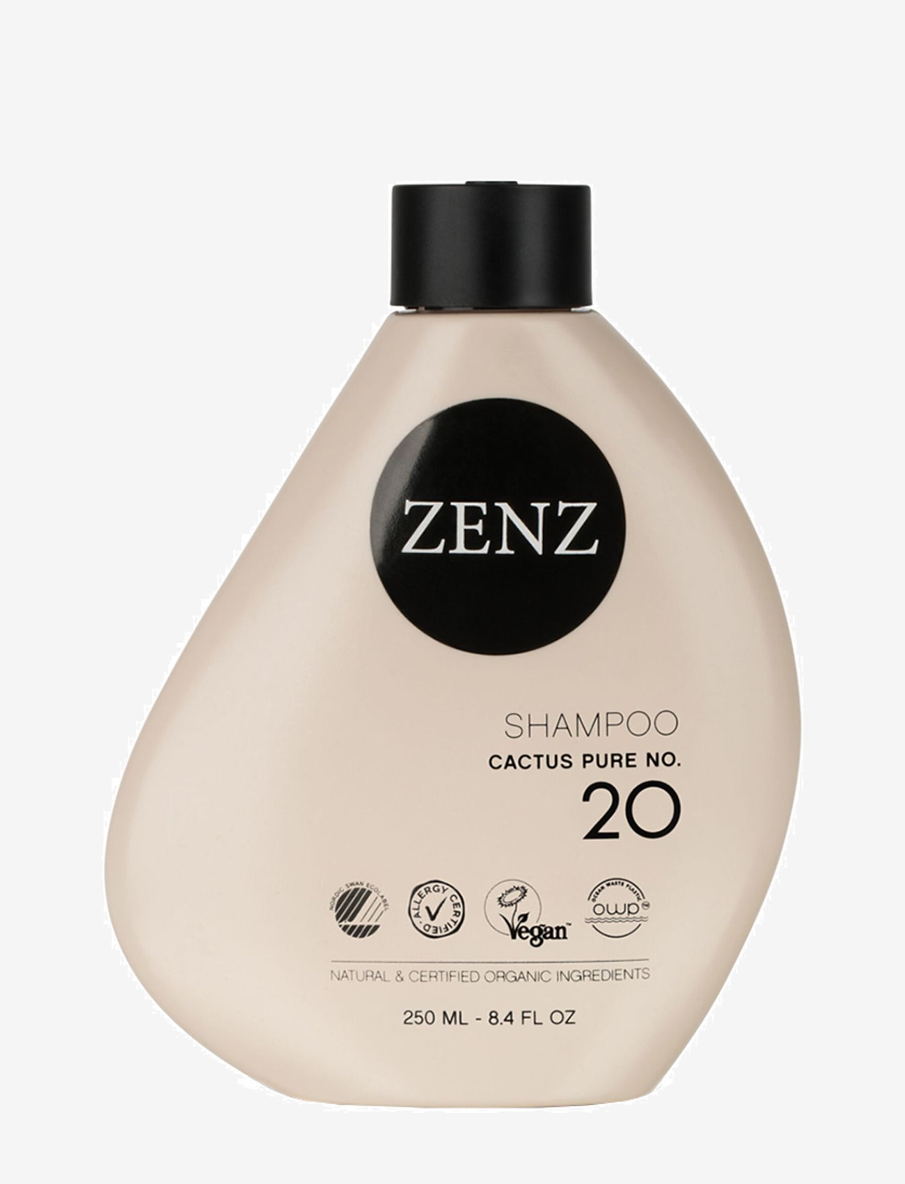 ZENZ - Cactus Pure 20 shampoo 250 ML - shampoo - clear - 0