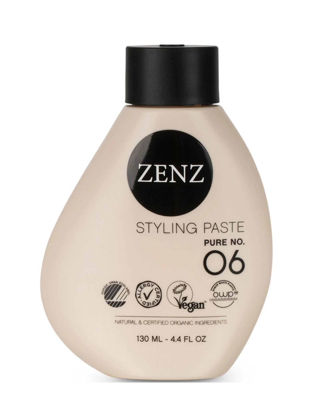 ZENZ Styling 06 Styling Paste Pure 130 Ml, Voks og gel, Nude, Str: 130 ml