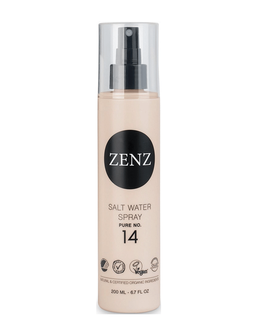 ZENZ - Styling 14 Salt Water Spray Pure 200 ML - saltvandsspray - clear - 0