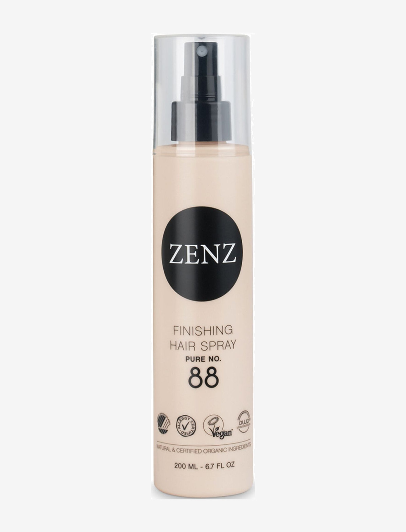 ZENZ - Styling 88 Finishing Hair Spray Strong Hold 200 ML - styling - clear - 0