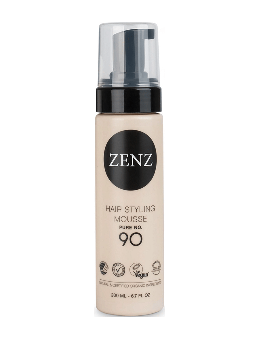 ZENZ - Styling 90 Volume Mousse Pure 200 ML - hårmousse - clear - 0