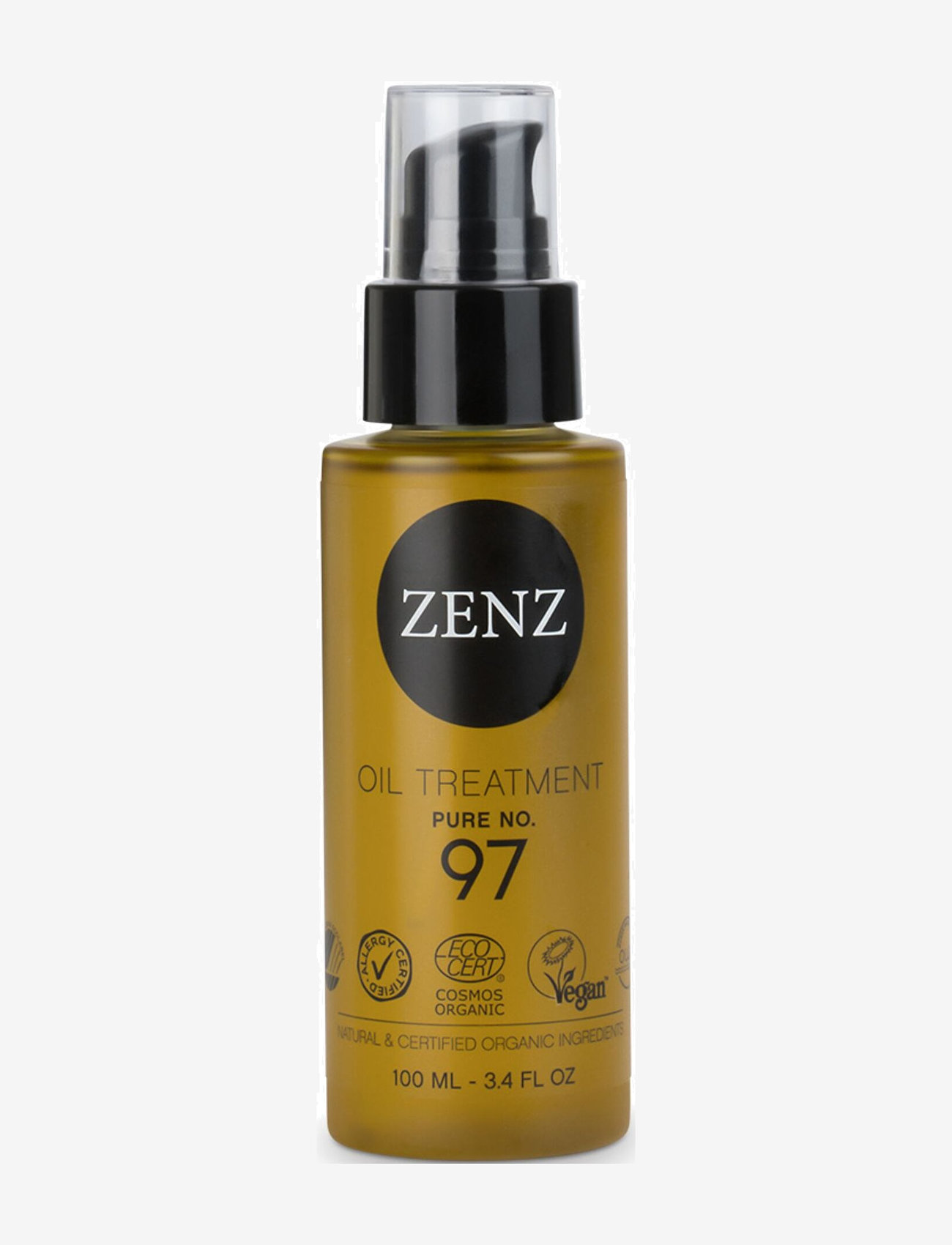 ZENZ - Oil Treatment 97 Pure 100 ML - håroljor - clear - 0