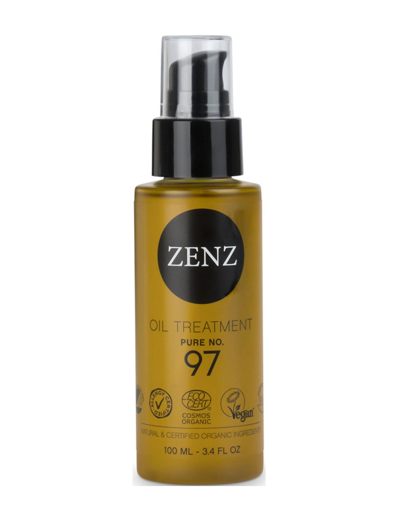 ZENZ Oil Treatment 97 Pure 100 ML - Håroljor - CLEAR / undefined