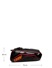 Zerv - ZERV Thunder Pro Bag Z9 - taschen für schlägersportarten - black/orange - 5