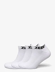Zerv - ZERV Performance Socks Short 3-pack - alhaisimmat hinnat - white - 0