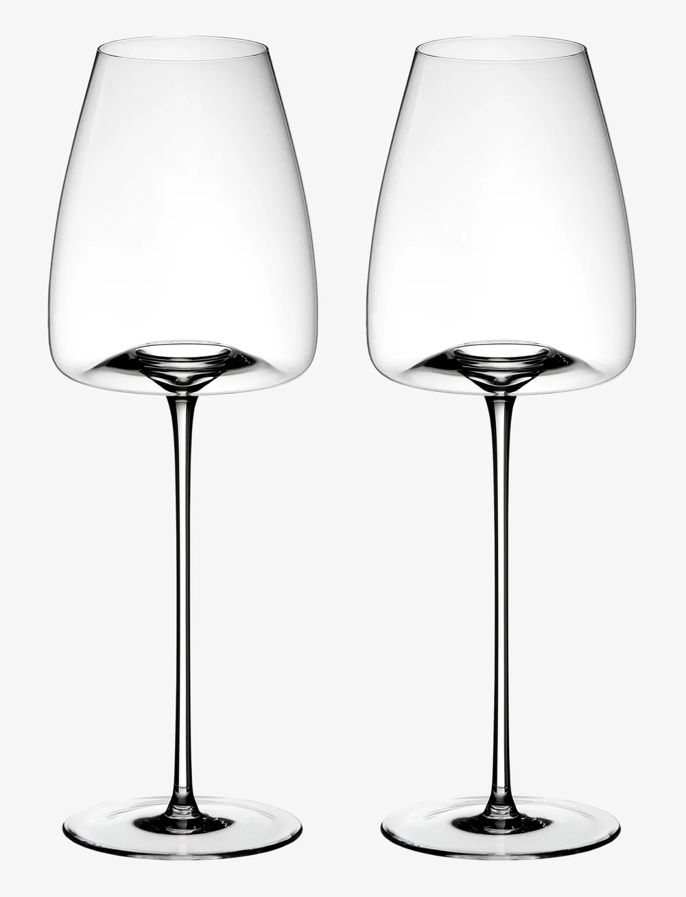 Zieher - Zieher vinglas Vision Straight 2-pack - weißweingläser - clear - 0
