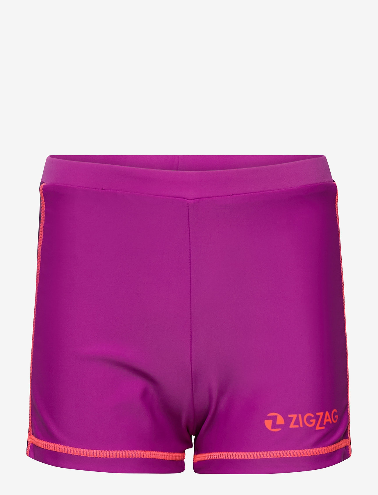 ZigZag - Logone UVA Girls Swim Shorts - sommarfynd - purple flower - 0