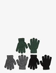 ZigZag - Neckar Knitted 3-Pack Gloves - die niedrigsten preise - green - 0