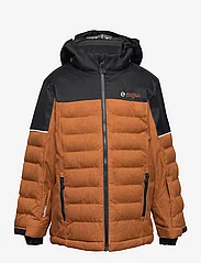 ZigZag - Nomo Melange Ski Jacket W-PRO 10000 - untuva- & toppatakit - caramel cafÉ - 0