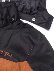 ZigZag - Nomo Melange Ski Jacket W-PRO 10000 - untuva- & toppatakit - caramel cafÉ - 3