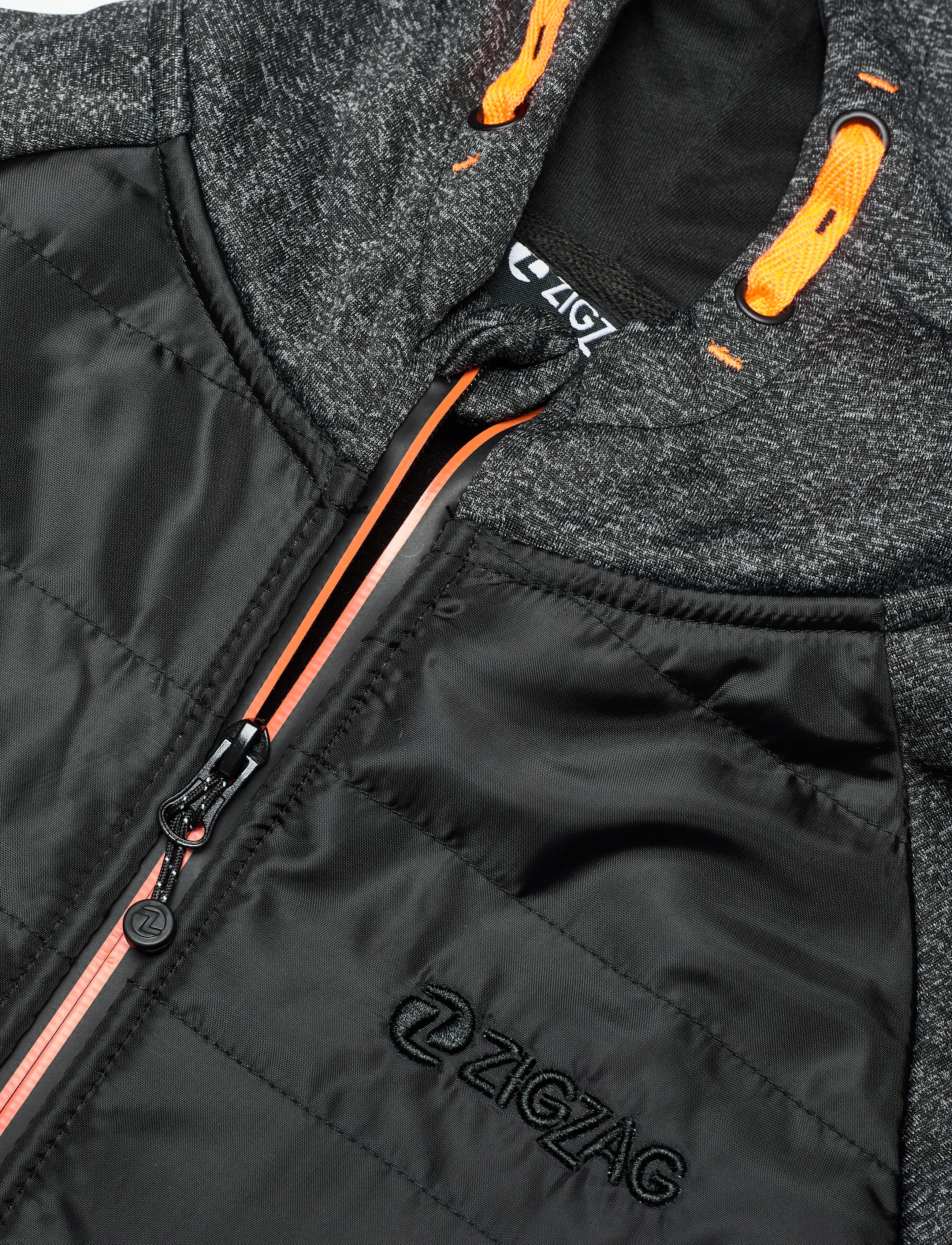 ZigZag - Jeppe Jacket - dark grey melange - 2